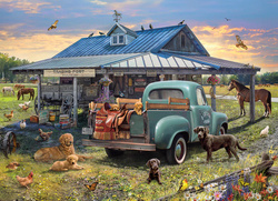 Puzzle 1000 el. Wiejski sklepik