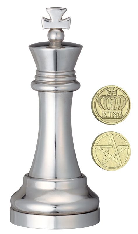 Seria Szachy (Silver) - Łamigłówka Cast King (Król)