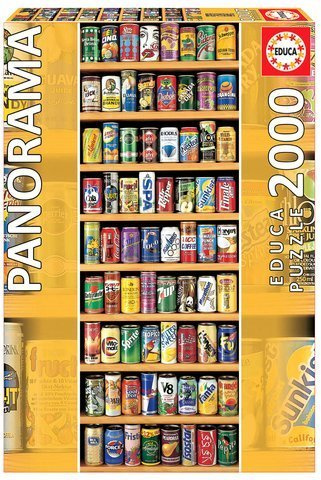 Puzzle 2000 el. Napoje chłodzące (panorama)