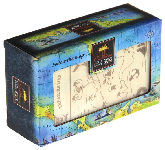 Łamigłówka ESCAPE BOX - Caribbean Secret - poziom 4/4