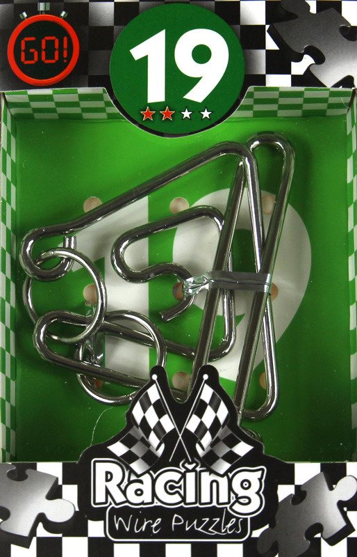Łamigłówka druciana RACING nr 19 - poziom 2/4
