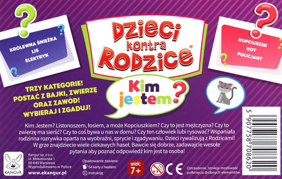 Dzieci kontra Rodzice - Kim jestem?