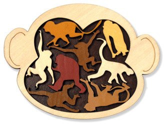 Monkey Madness - łamigłówka Recent Toys