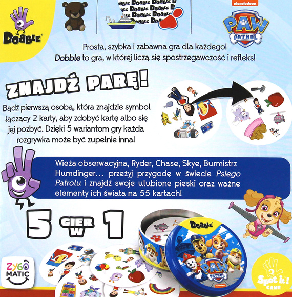 Dobble: Psi Patrol (Eco)