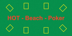 Ręcznik plażowy (mata) do gry w pokera 140x70 cm (HG)