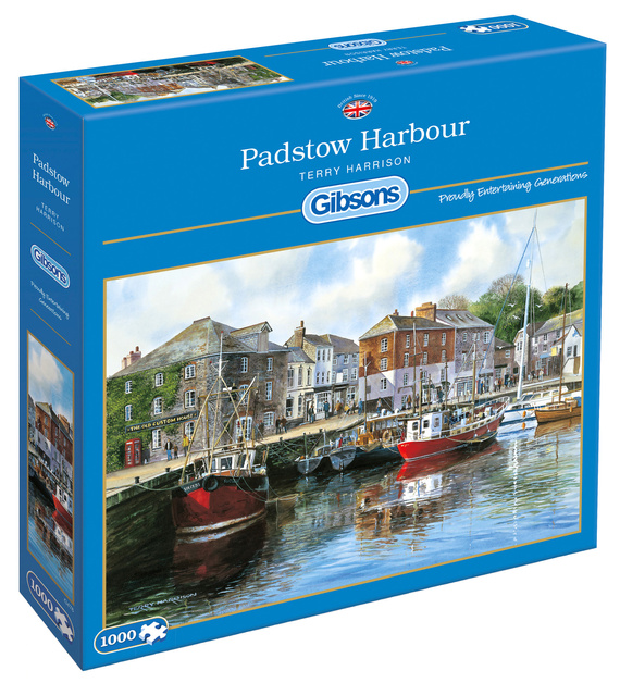 Puzzle 1000 el. Port w Padstow / Kornwalia / Anglia