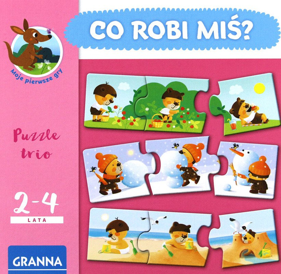 Moje pierwsze gry - Co robi miś?