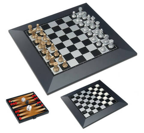 Zestaw Szachy / Warcaby magnetyczne OUTLET