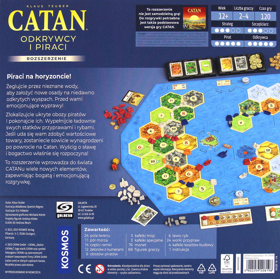 Catan: Odkrywcy i Piraci (edycja 2025)