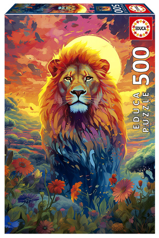Puzzle 500 el. Majestatyczny lew