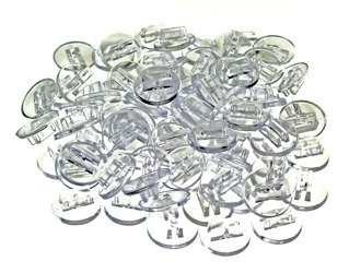 Podstawki do pionków ze stopką - 100 szt.