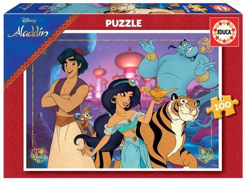 Puzzle 100 el. Aladyn OUTLET