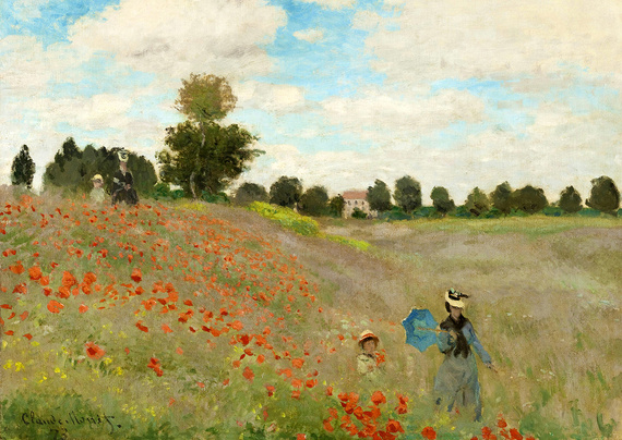 Puzzle 1000 el. Pole maków, Claude Monet