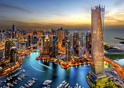 Puzzle 1000 el. Dubaj / Zjednoczone Emiraty Arabskie