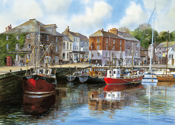 Puzzle 1000 el. Port w Padstow / Kornwalia / Anglia