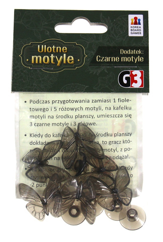Ulotne motyle: dodatek Czarne motyle