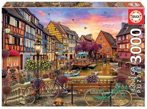 Puzzle 3000 el. Colmar / Francja