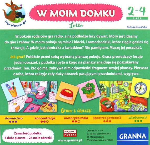 Moje pierwsze gry - W moim domku