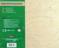 Łamigłówka drewniana Gepetto - Gigantspinozaur (Gigantspinosaurus)