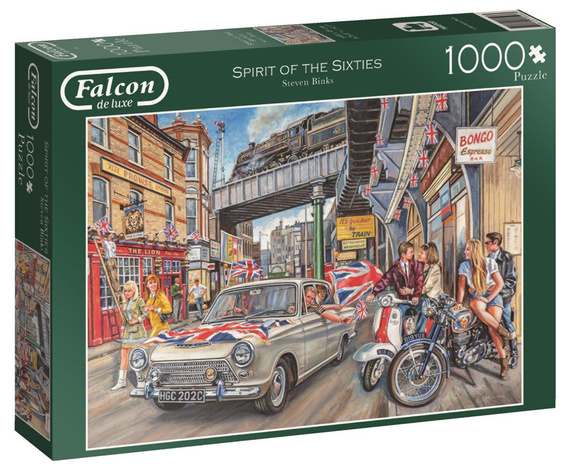 Puzzle 1000 el. FALCON Wspaniałe lata sześćdziesiąte