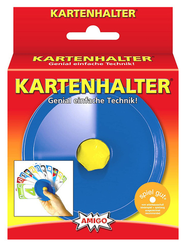 Trzymacz do kart (niebieski)