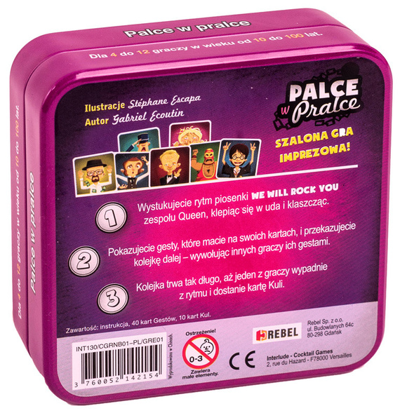 Palce w pralce