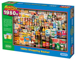 Puzzle 1000 el. Koszyk z zakupami (lata 80.)