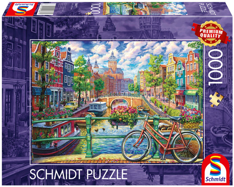 PQ Puzzle 1000 el. Kanał Amsterdamski / Niderlandy
