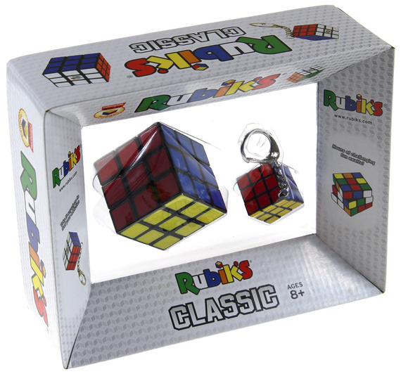 Kostka Rubika - Zestaw 3x3x3 + brelok 3x3x3 (Classic)