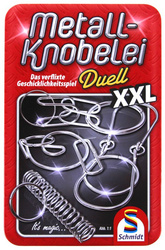 Łamigłówki druciane XXL (w metalowej puszce)