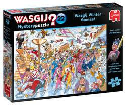 Puzzle 1000 el. Wasgij Mystery 22 - Sporty zimowe OUTLET