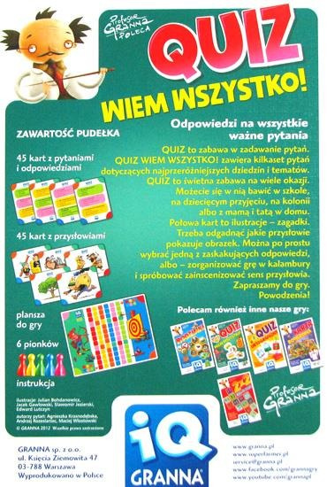 IQ - Quiz wiem wszystko