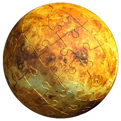 Puzzle 3D - Układ Słoneczny