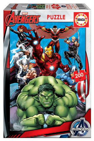 Puzzle 200 el. Avengers