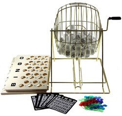 Bingo XL - zestaw do gry (75 piłeczek) (HG)