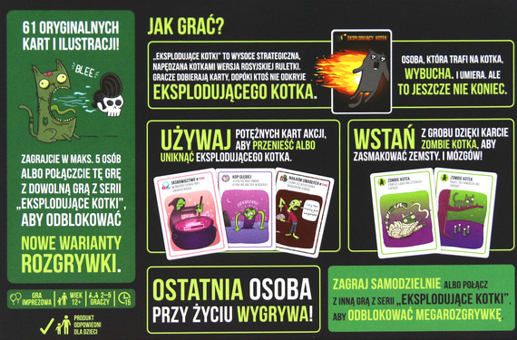 Eksplodujące kotki: Zombie
