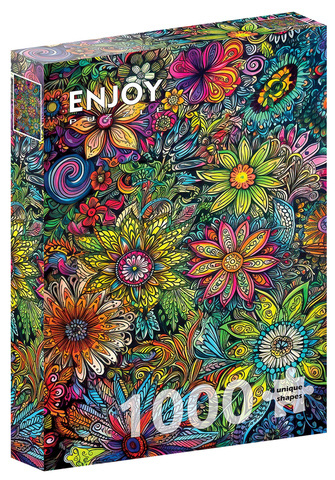 Puzzle 1000 el. Kwiaty