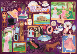 Puzzle 1000 el. Klub Książki: Jane Austen