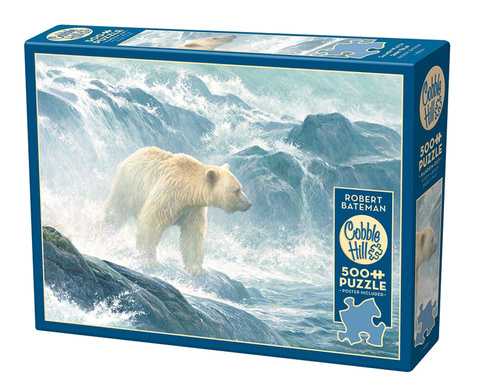 Puzzle 500 el. Niedźwiedź polarny