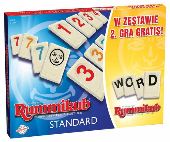 Rummikub 2w1 (Standard + Słowny)