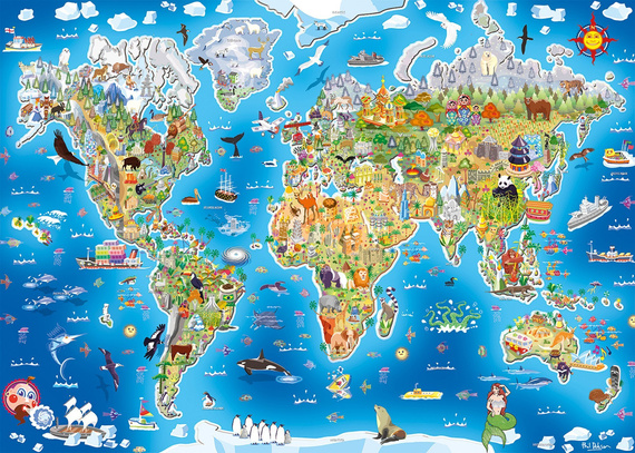 Puzzle 250 el. Nasz świat