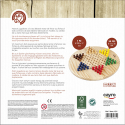 Halma (Chińskie warcaby) (drewniana) (631)