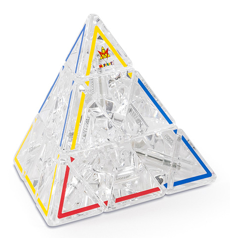 Pyraminx Crystal (edycja limitowana) - łamigłówka Recent Toys - poziom 3/5