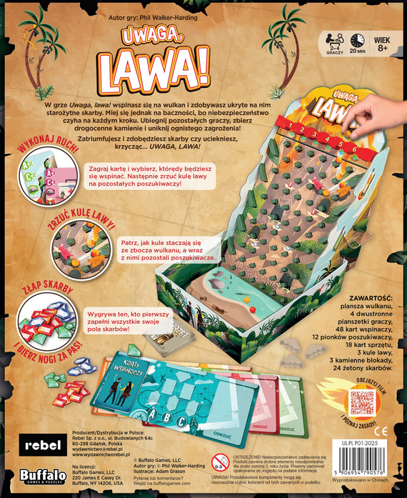 Uwaga, lawa!