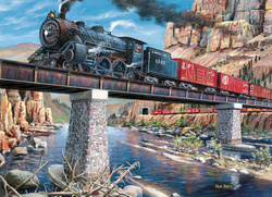 Puzzle 1000 el. Kamień, stal i para