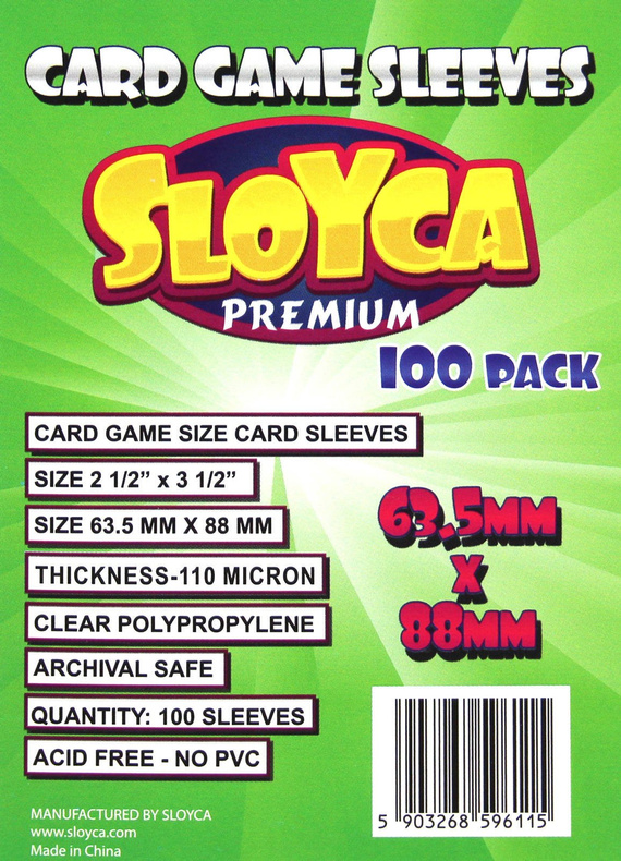 Koszulki na karty - Standard CCG Premium (63,5x88 mm) - 100 szt.