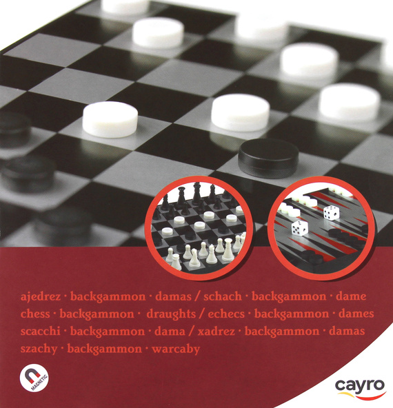 Szachy / Warcaby / Backgammon (wersja magnetyczna) (440)