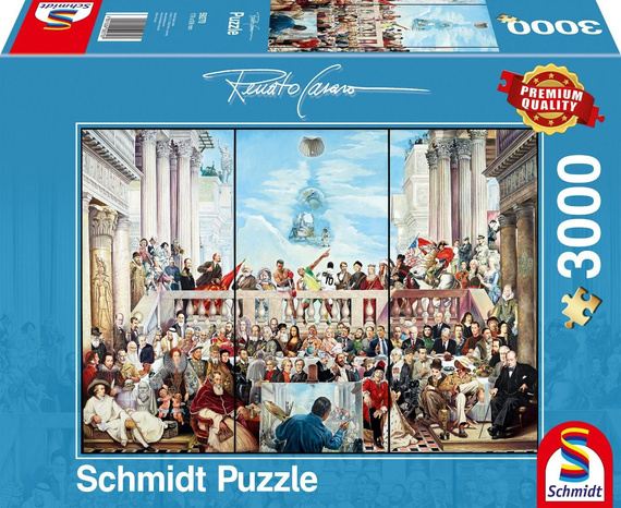 PQ Puzzle 3000 el. RENATO CASARO Tak przechodzi się do historii...