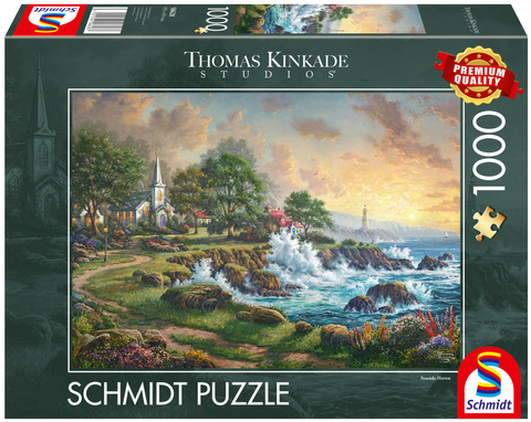 PQ Puzzle 1000 el. THOMAS KINKADE Nadmorski krajobraz