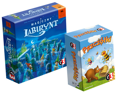 Magiczny labirynt + Pszczółki (zestaw)